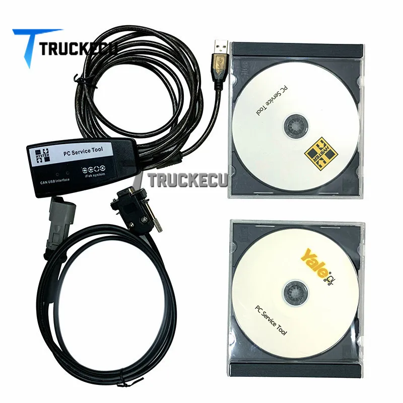 Для Yale Hyster инструмент для обслуживания ПК Ifak CAN USB интерфейс hyster yale вилочный погрузчик диагностический комплект hyster Запчасти руководство по обслуживанию