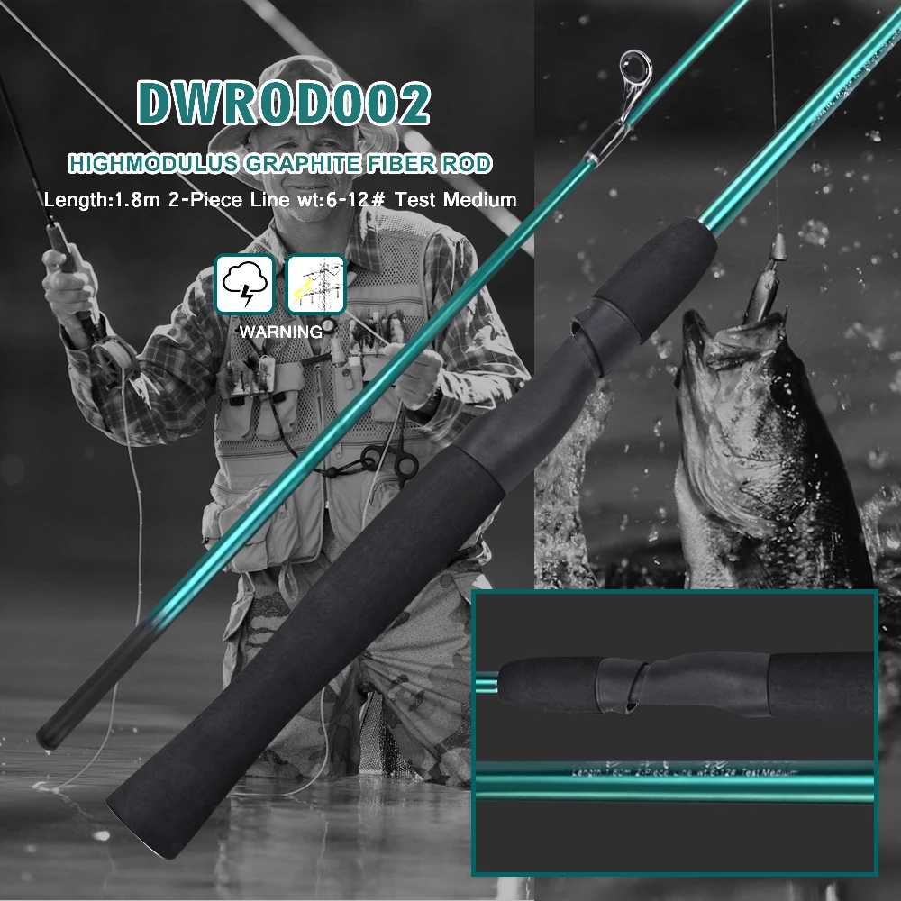 2019 Flybass 1 шт. рыболовная удочка 8 м 40 т высокоуглеродистая для приманки матовый