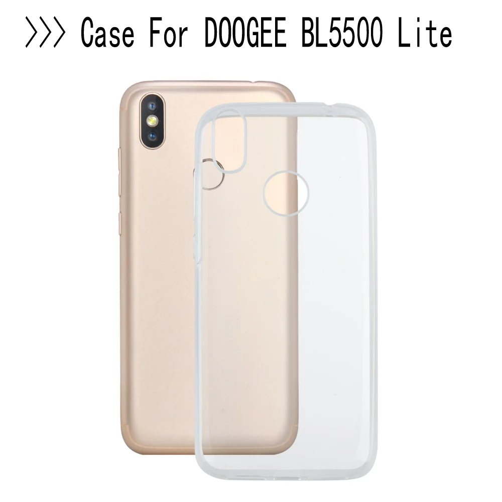 Для DOOGEE BL5500 Lite оригинального корпуса защитная крышка матовая Мягкий Чехол
