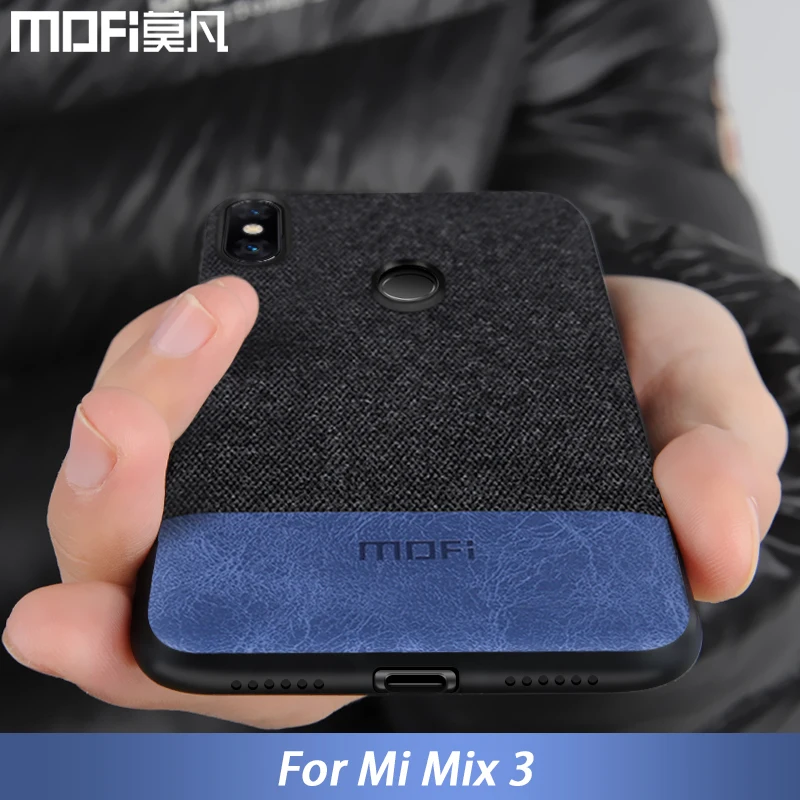 Для Xiaomi Mi 3 чехол Mofi оригинальный накладка из силикона Mix3 Coque Защитная ткань