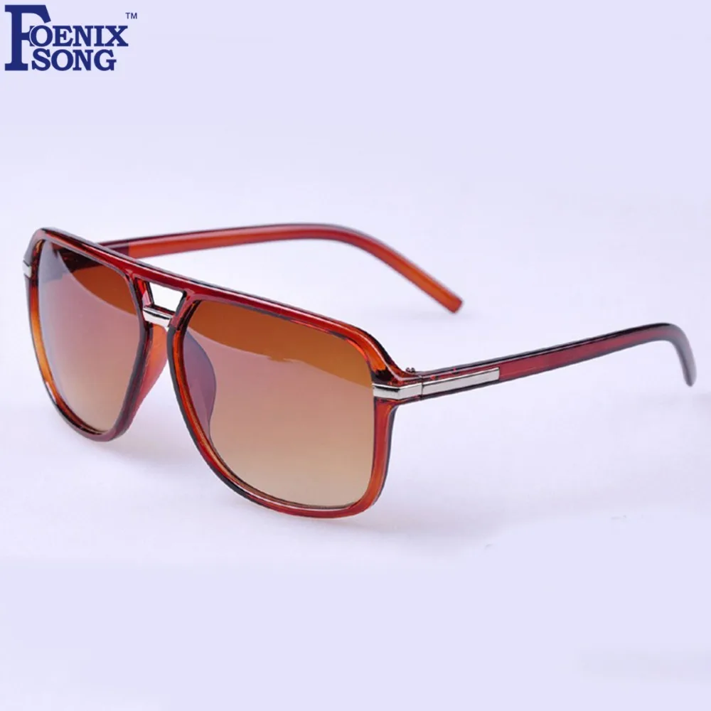 FOENIXSONG UV400 Солнцезащитные очки для мужчин вождения Винтажные Унисекс oculos de sol