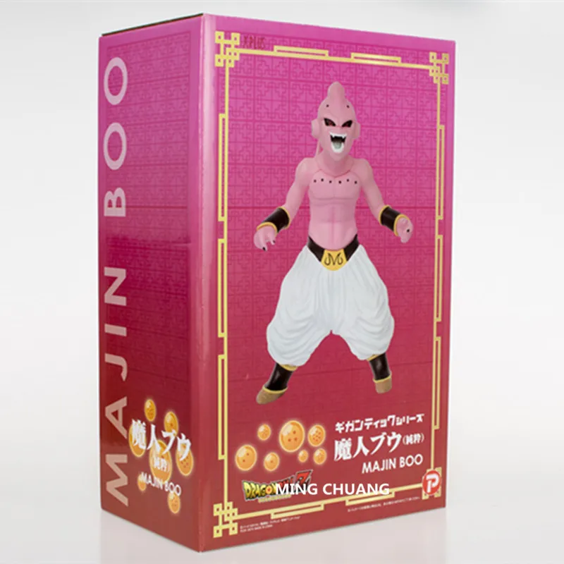 Dragon Ball Z Majin Buu Hercule друг Большая Ткань Сон Гоку противник винил 30 см фигурка Коллекционная модель игрушечная коробка D504