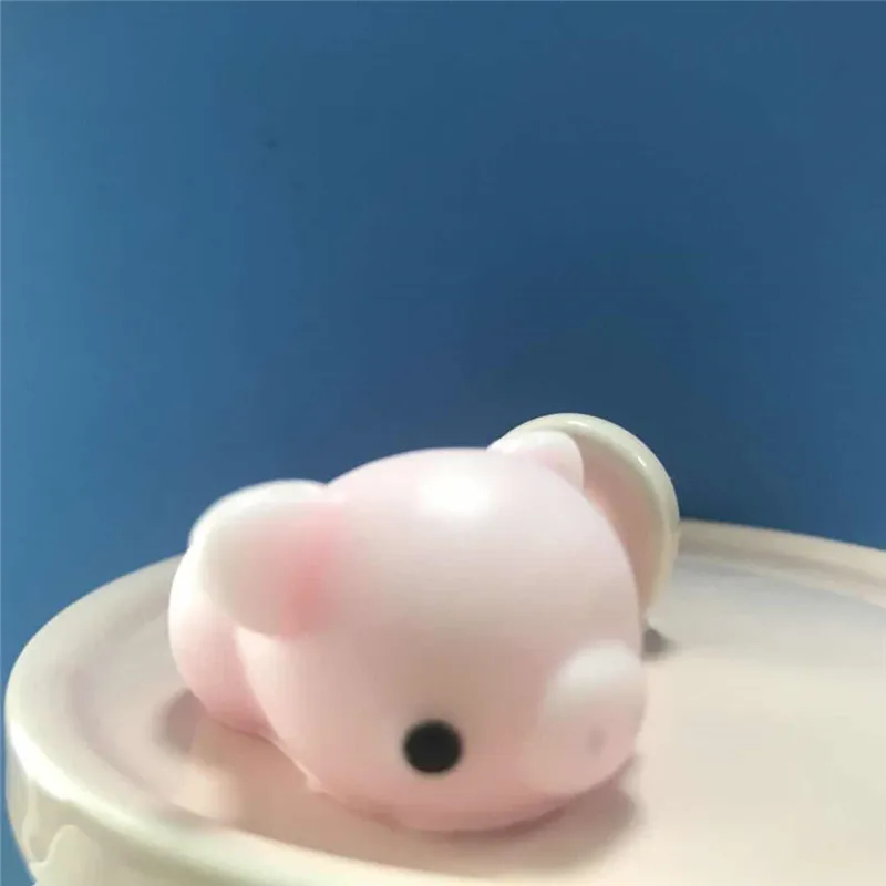 Мини Изменение цвета милый кот Антистресс мяч сжимает Mochi поднимающийся Abreact мягкий липкий снятие стресса забавная Подарочная игрушка