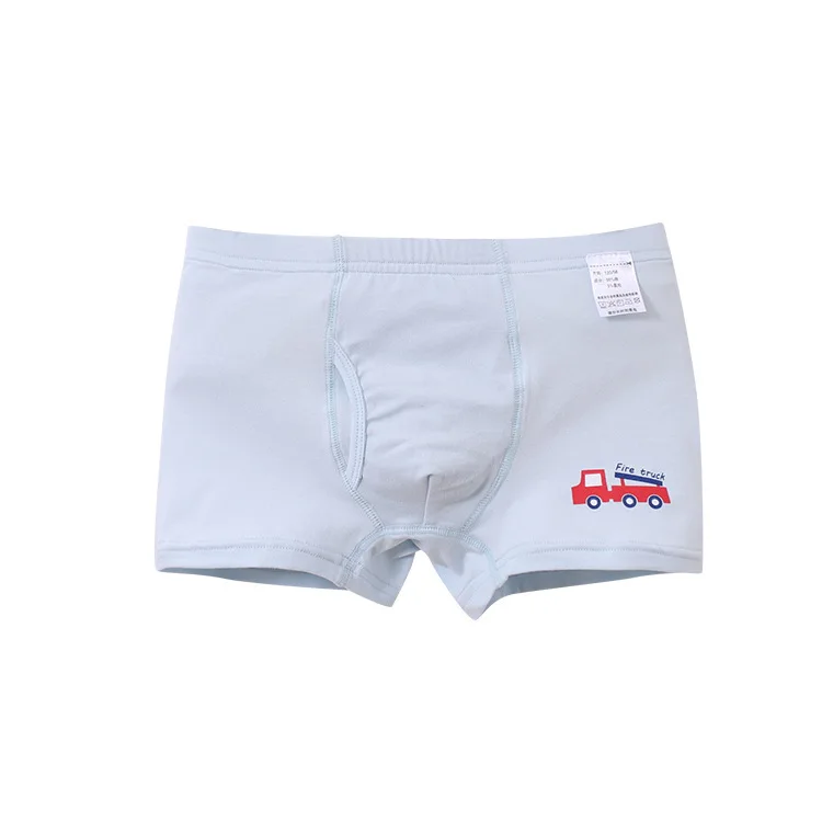 Класс детские трусы из чистого хлопка 4 бара прямые штаны в коробке Детские милые