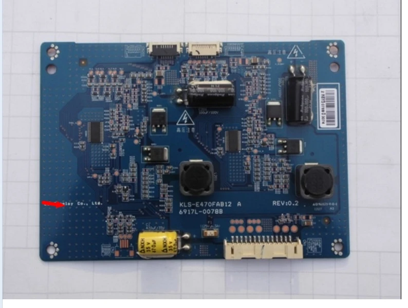 

6917L-0078B KLS-E470FAB12 A плата высокого напряжения для подключения к 3D47A4000IV