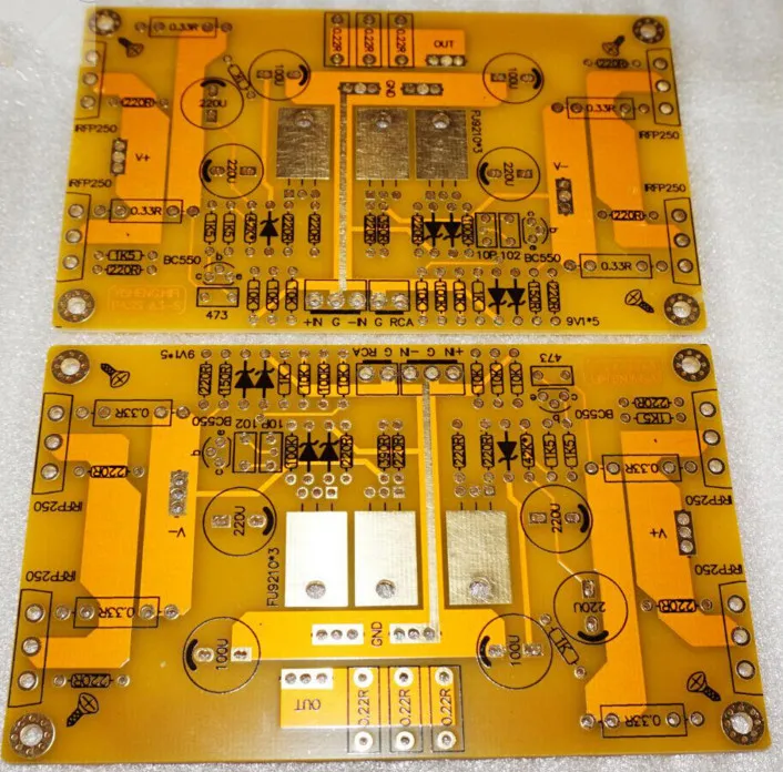 

Fast Free Ship PASS A3 HIFI Single-ended class a amplifier balance input (1set =2PCS) PCB hifi Audio board