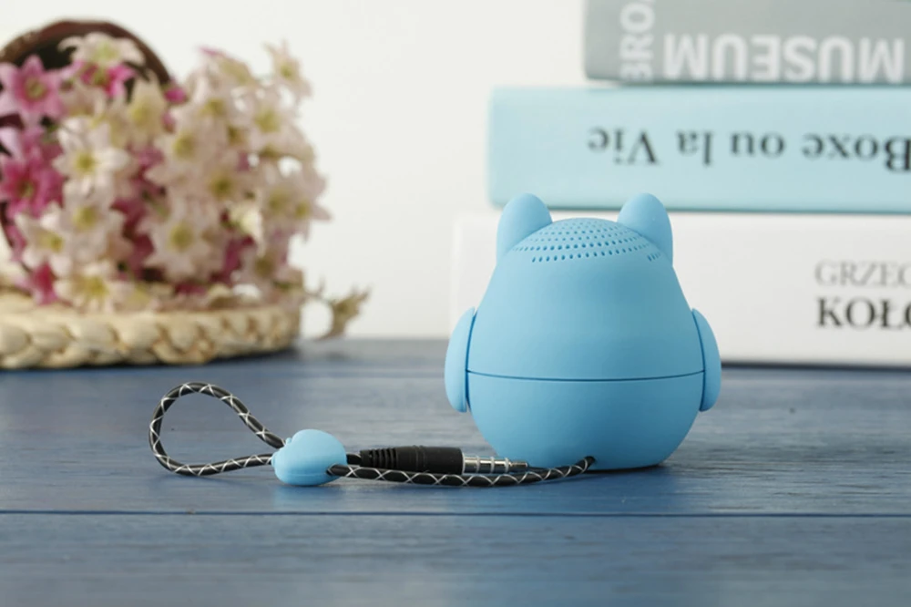 Мини животное сова Bluetooth динамик Портативный мультфильм открытый музыкальный плеер стерео карманные колонки