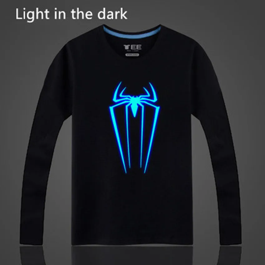 Футболка для мальчиков и девочек с надписью Light Creed 95 185 см детская светящаяся