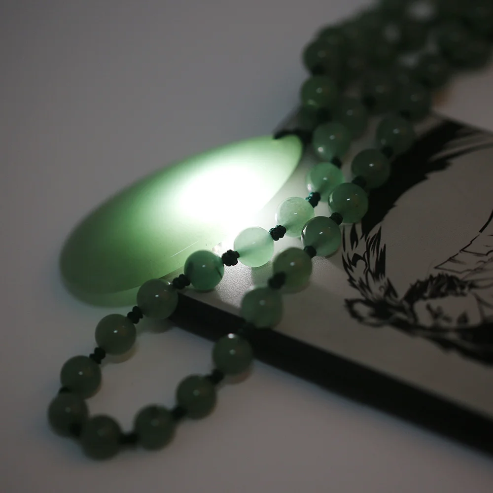 Подвеска в виде натуральных капель воды длинное ожерелье мужское массивное из