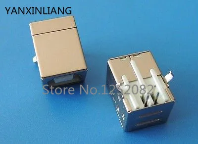 USB Type B Female 4 Pin DIP порт принтера 10 шт. d образное гнездо разъема ПП|4 pin female connector|4 pcb