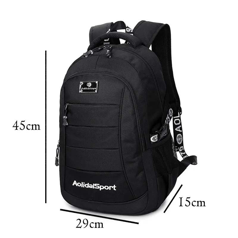 Для мужчин Рюкзак молодежный Твердые мужской рюкзак высокое качество дорожные