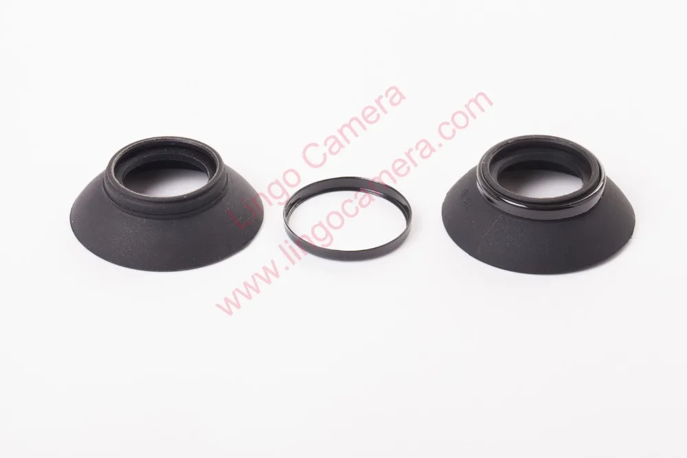 Резиновый наглазник LC6307 фотоэлемент DK19 (круглый) с металлическим кольцом для Nikon