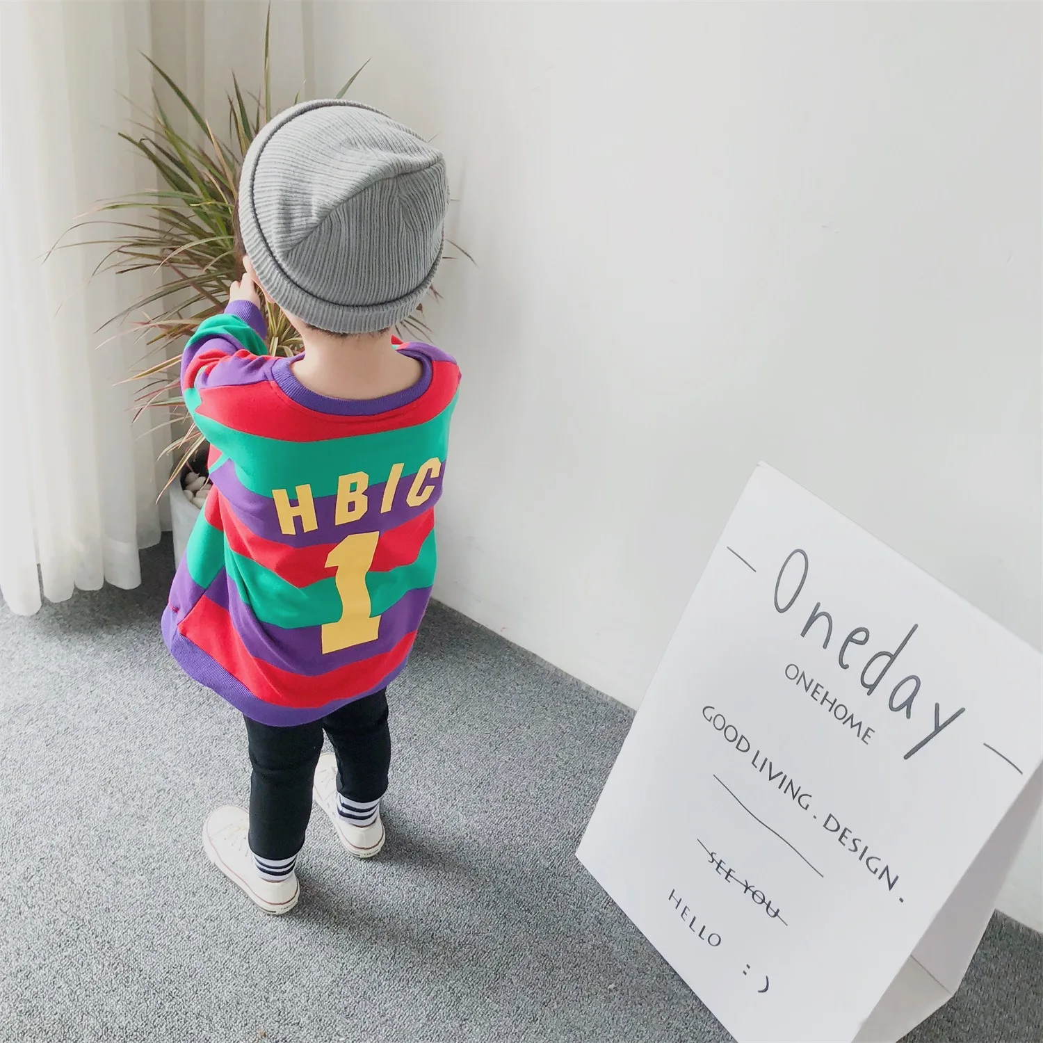 2018 г. Новое поступление осенняя хлопковая модная толстовка с длинными рукавами и