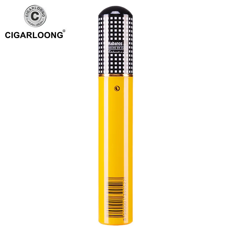 COHIBA бесплатная доставка дорожная туба для сигар чехол мини хьюмидор портативная