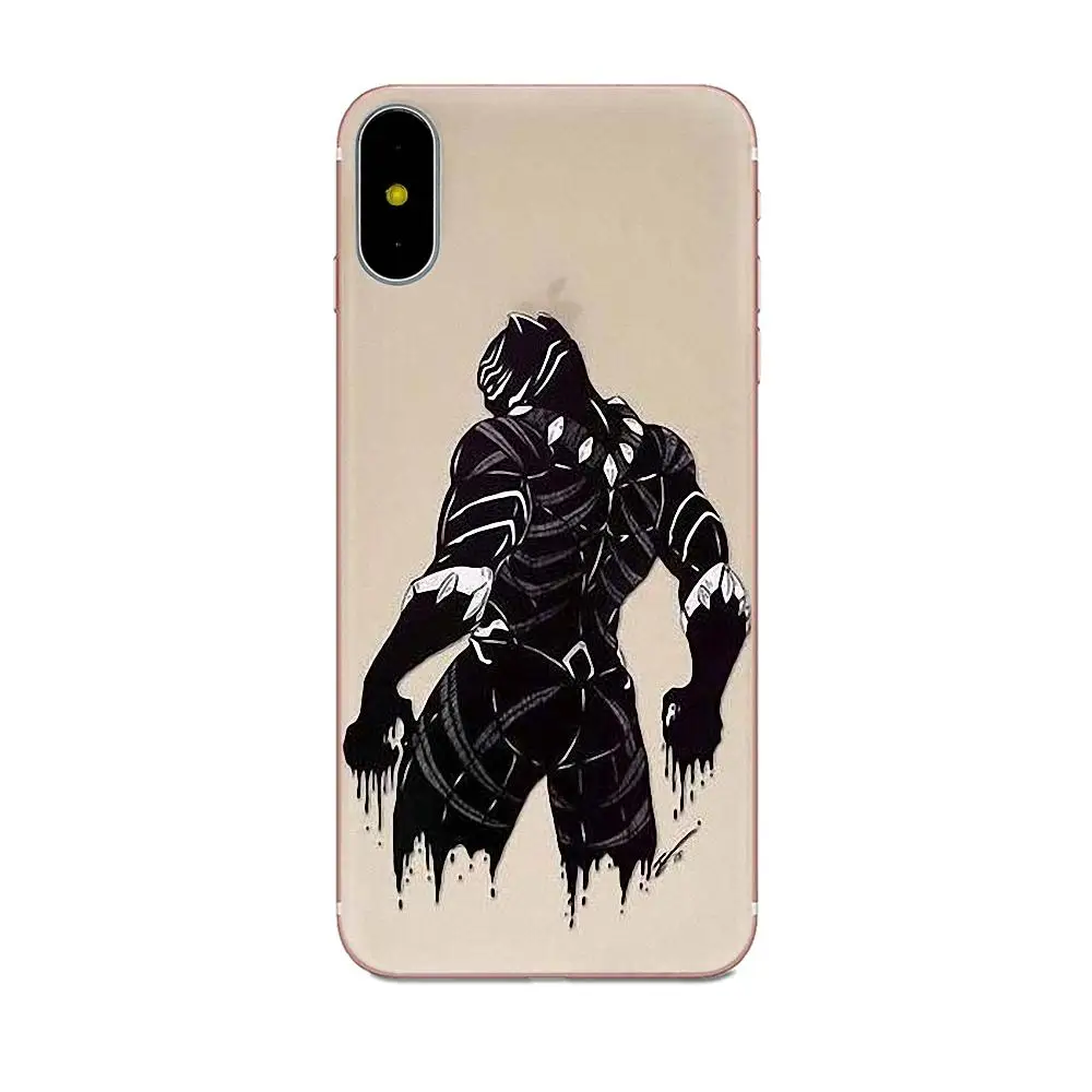 Marvel Супер Герои комиксов Черная пантера для Huawei Honor 4C 5A 5C 5X 6 6C 6A 6X 7 7X 8 9 V8 V10 Y3II Y5II Y6II