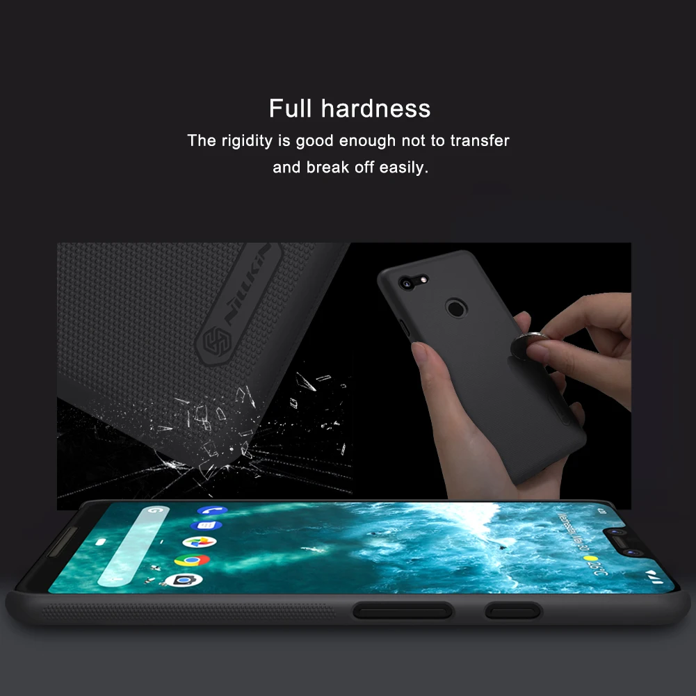 NILLKIN для Google Pixel 3A XL чехол Pixel 3A чехол Супер Матовый Щит Матовая жесткая задняя крышка из ПК чехол для Pixel 3
