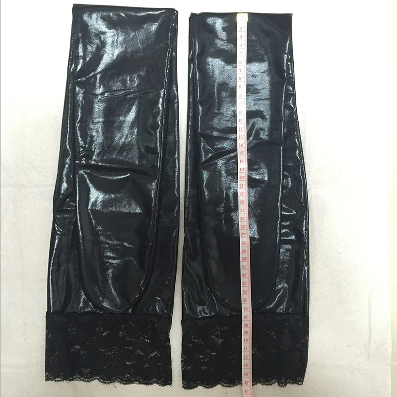 Новинка лидер продаж оптовая продажа цветные кожаные кружевные чулки пикантные