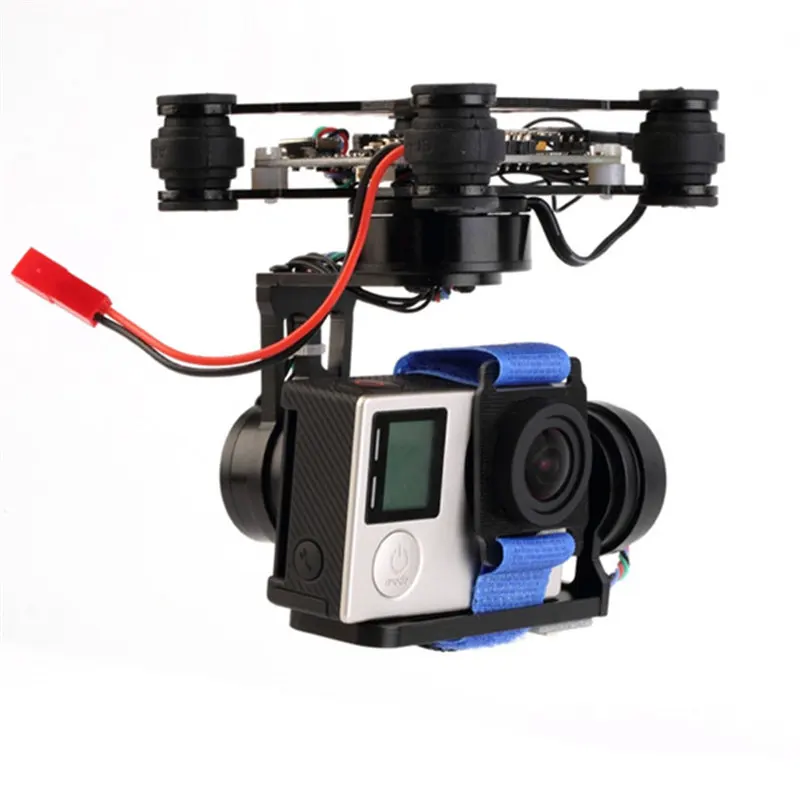 DJI Phantom FPV только 180g 3 осевой CNC металлический бесщеточный карданный для GoPro 4 RC