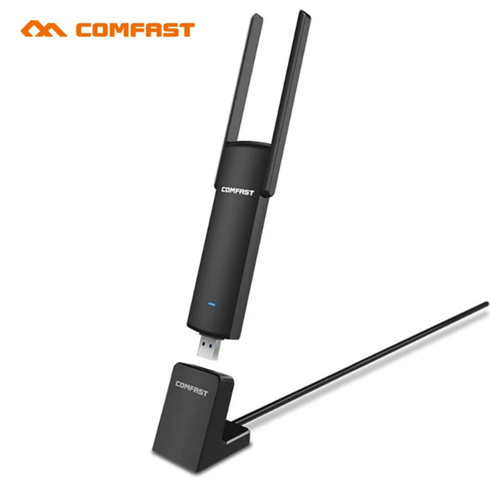 COMFAST 1900 Мбит/с 2 4 ГГц и 5 8 USB Wi Fi адаптер двухдиапазонный Wifi донгл сетевой с