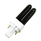 4 штырей, анти-москитные колготки светильник трубки 7 Вт УФ черный светильник 365nm ультрафиолетовый светильник запасные инсектицидная лампа лампочка u-образное устройство для уничтожения насекомых