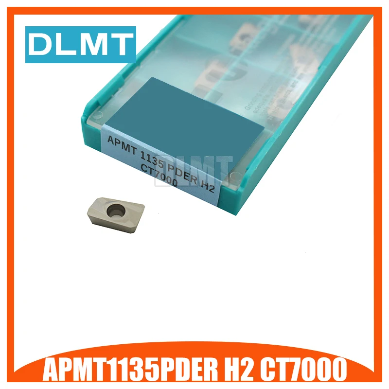 10 шт. APMT1135PDER H2 CT7000 карбидный Фрезерный резак токарный станок с ЧПУ фрезерный
