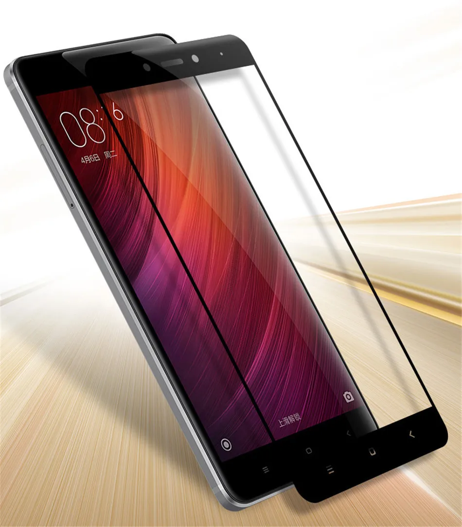 Ultra Silm Full Cover xiaomi redmi Note 4x glass protect For Xiaomi Redmi 4A 4 5 5A Plus 3 3S 3X Pro Screen Protector Film |