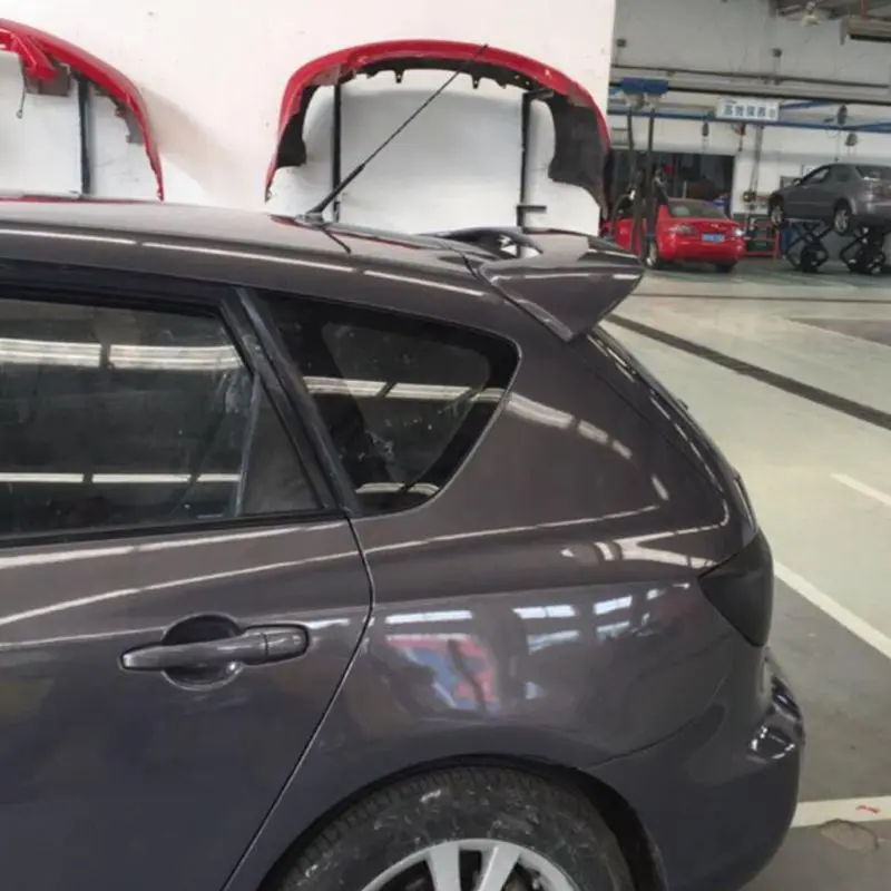 Для Mazda 3 Mazda3 Hatchback 2006 2012 автомобильный Стайлинг АБС пластик неокрашенный задний
