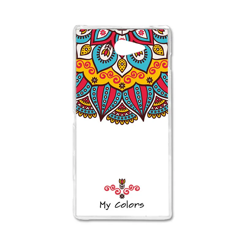 Силиконовый чехол для телефона, чехол для sony Xperia M2 D2302 S50H D2303 D2305 D2306, двойной чехол из ТПУ с милыми животными