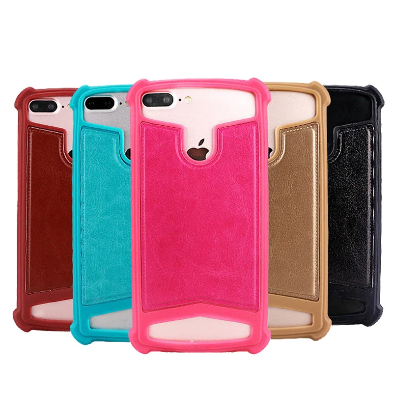 Силиконовый чехол для Телефона Fly Life Mega кожаный из мягкого ТПУ резиновый телефона