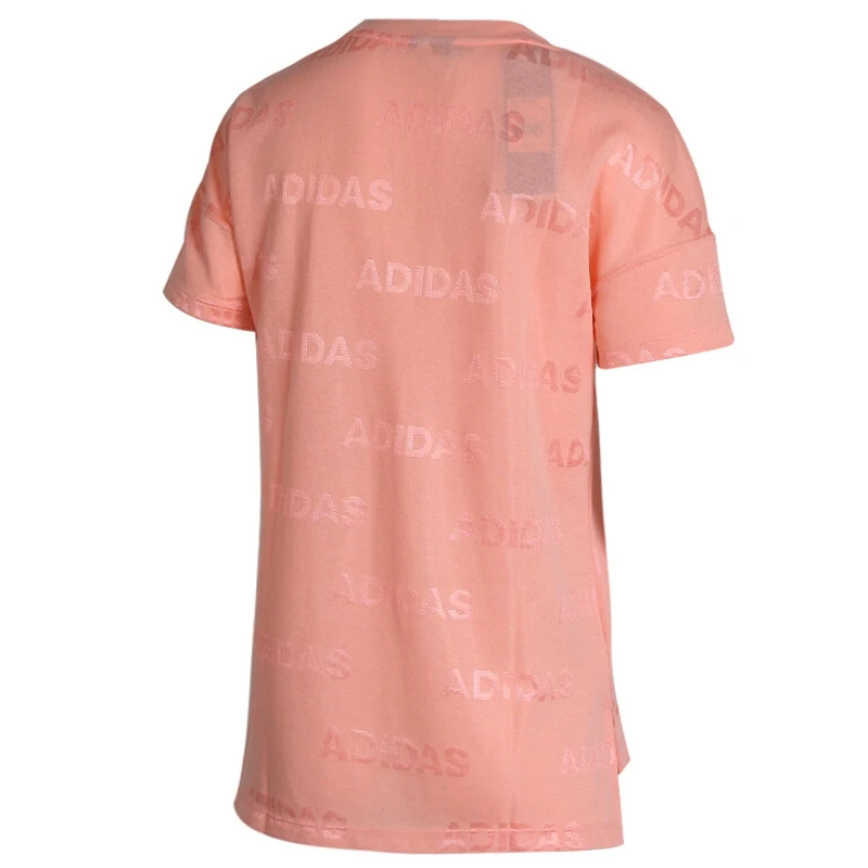 Оригинальная женская футболка с коротким рукавом Adidas GFX трикотажная спортивная