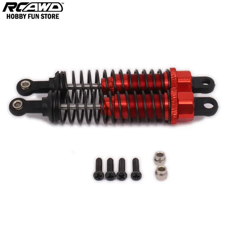 Автомобильный амортизатор RCAWD 80 мм задний с масляным наполнением для хобби