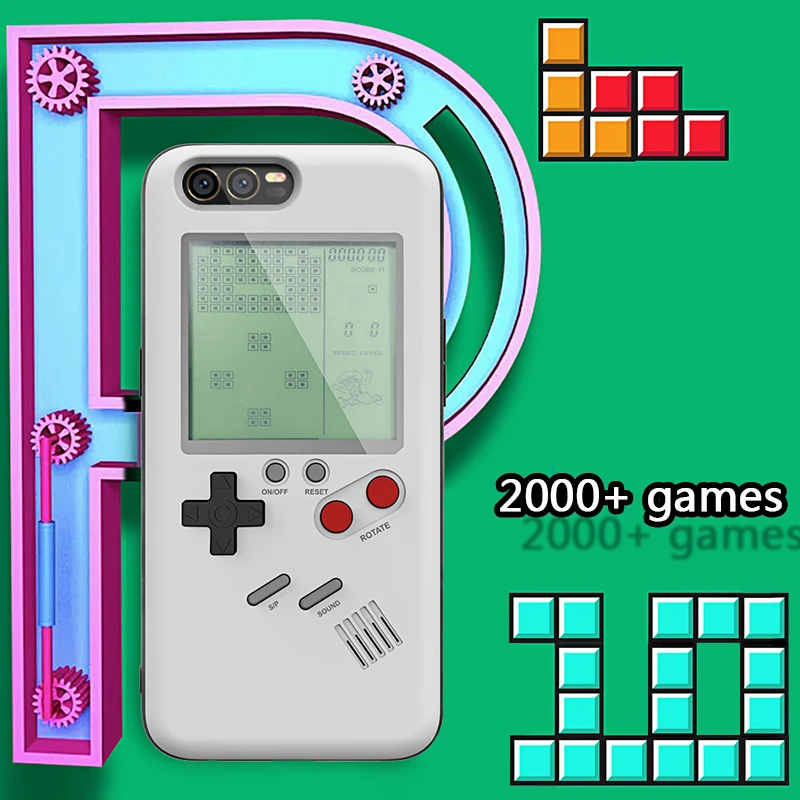Чехлы для телефонов AOUK Retro GB Gameboy Tetris Huawei P10/P10Plus мягкий чехол из ТПУ игровой