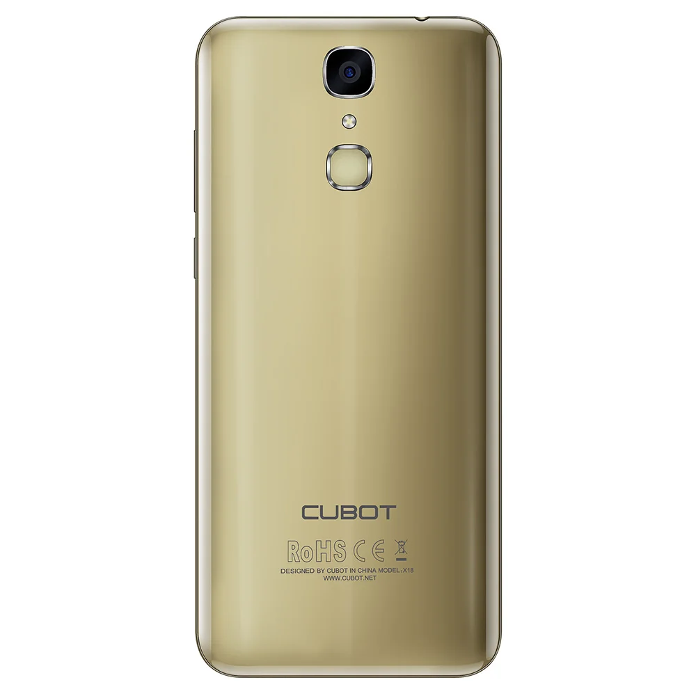 Cubot X18 4G Android 7 0 Оригинальный смартфон 5 дюймов MTK6737T четырехъядерный 1 ГГц 3 ГБ ОЗУ 32