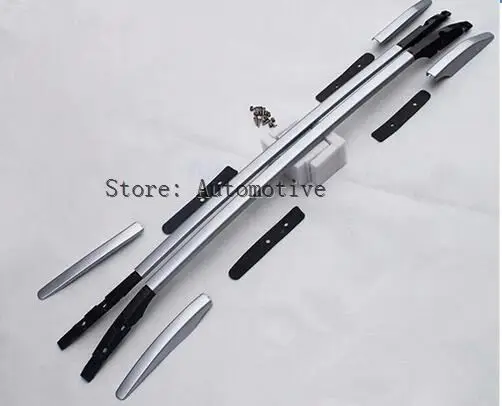 

Aluminium Alloy Silver Roof Rack Side Rails Bars For nissan Rogue 2014 2015 / for X-trail 2014 2015 2016 2017