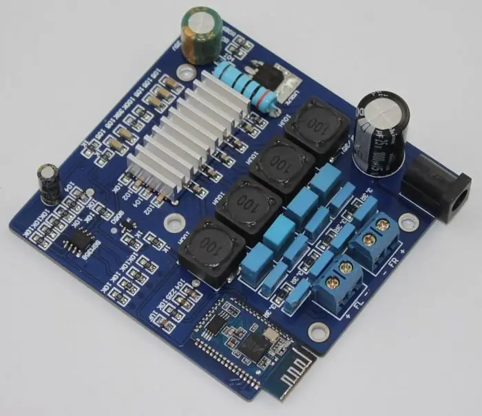 

TPA3116 CSR8645 CSR4.0 Bluetooth Class D Digital Amplifier 2x50w