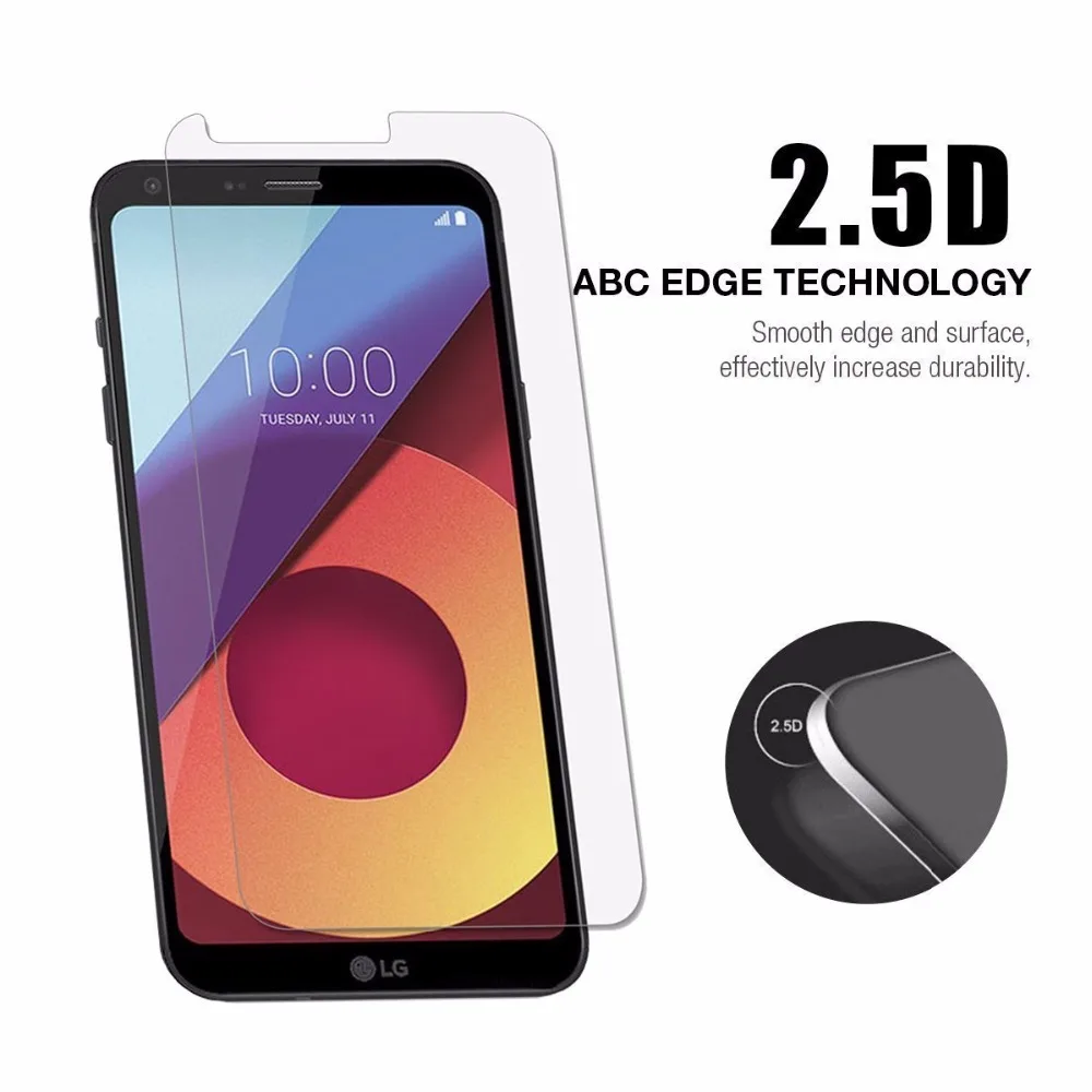 Защитное стекло для экрана LG Q6 2 шт. закаленное Q6A M700 защитная пленка Wolfsay телефона