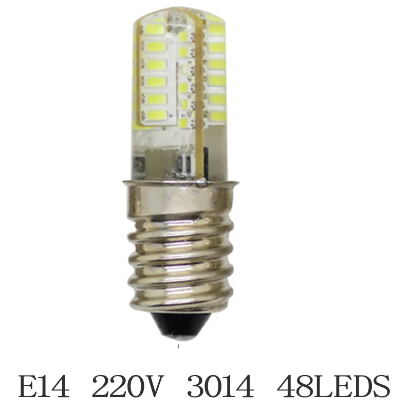 1X E14 светодиодный лампы с регулируемой яркостью 220V240V 3 Вт 5 ваттов 9 12 Bombilla 24 120 3014SMD