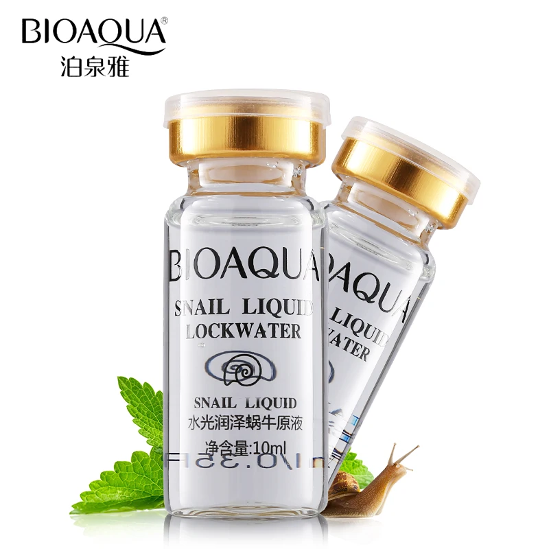 BIOAQUA Marca фачча La Кура делла Pelle Lumaca слизисто Essenza Siero Idratante Ascensore Rassodante Antirughe анти