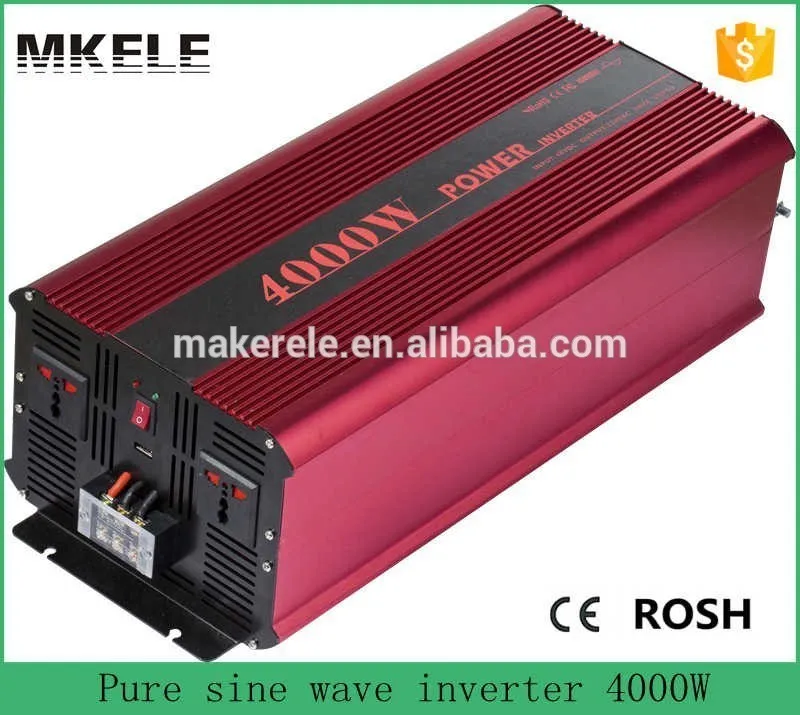 

MKP4000-121R промышленные инверторы решетки 4000 Вт Чистая Синусоидальная волна инвертор 12В до 110В/120В инвертор сделано в Китае