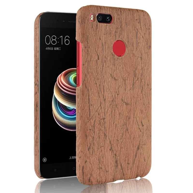 Чехол для Xiaomi MI A1 Xiaom 5X Mi5X Жесткий из искусственной кожи в стиле ретро чехол