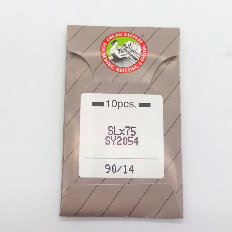 10 ОРГАН ИГЛЫ 14U SERGER иглы Оверлок SYS2054 SLX75 для SINGER #14 (1 pack = шт.) | Дом и сад
