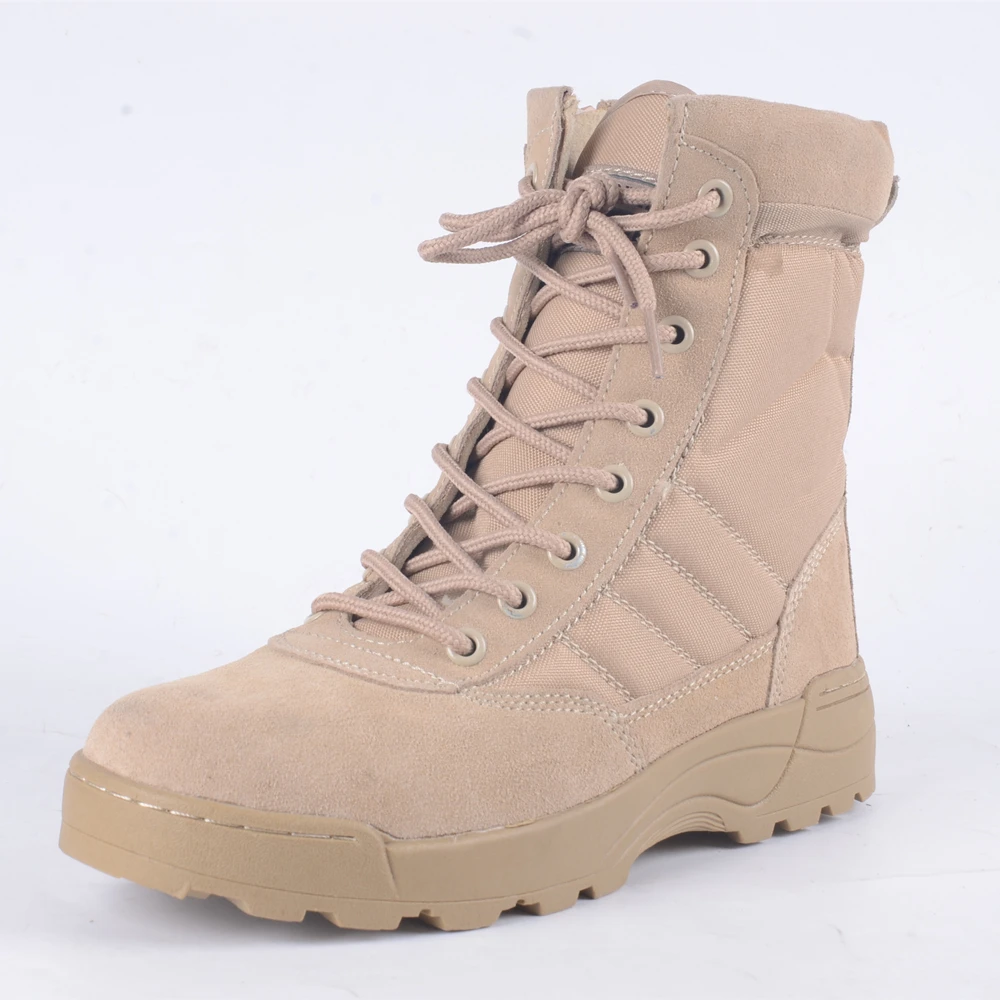 Outdoor Shoes Desert Breathable Military Tactical Boots Men Combat Army Autumn Travel |