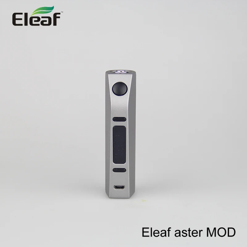 Оригинальный Eleaf ASTER Mod 75 Вт TC Box mod VW/Bypass/Smart/TC Ni/TC Ti/TCR режимы vs PICO Aster E cig Mod|eleaf mod|box