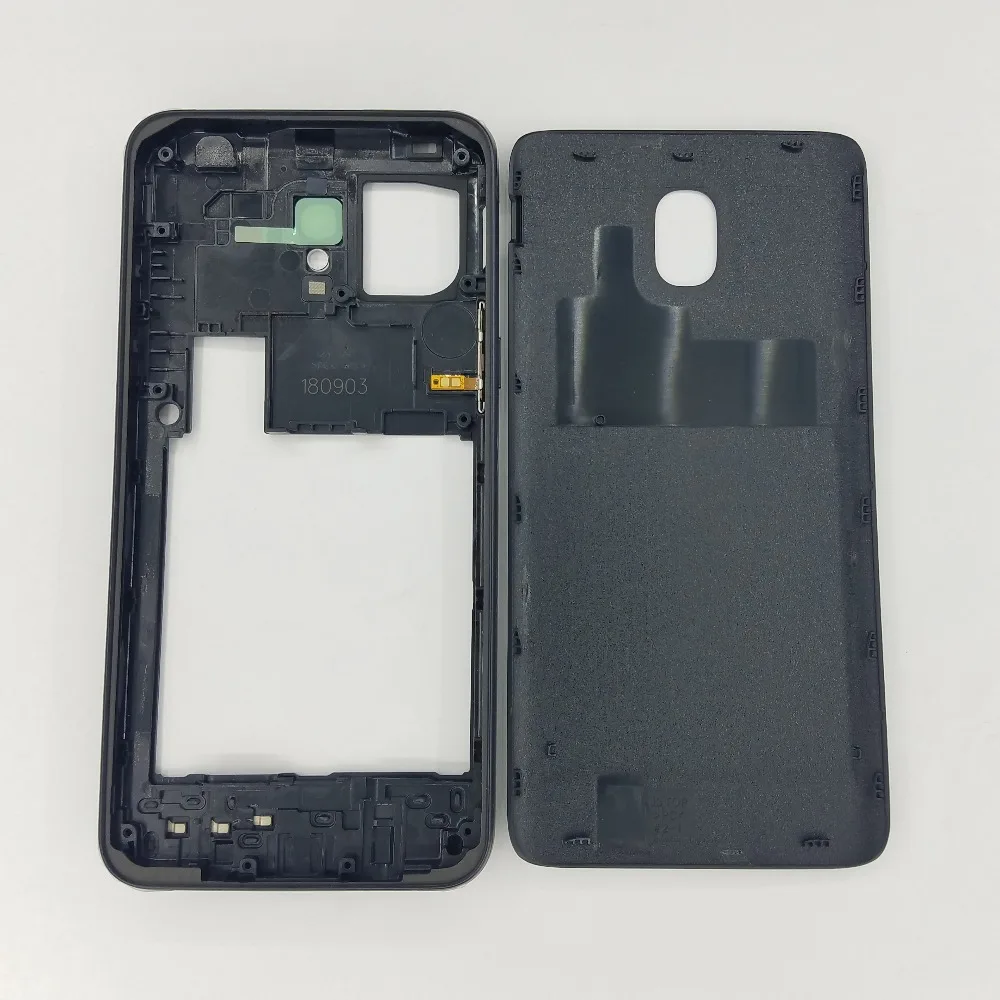 For Samsung Galaxy J3 2018 J337 J337V J337P J337A J337T Phone New Housing Chassis Middle Frame Back Panel Rear Battery Cover | Мобильные