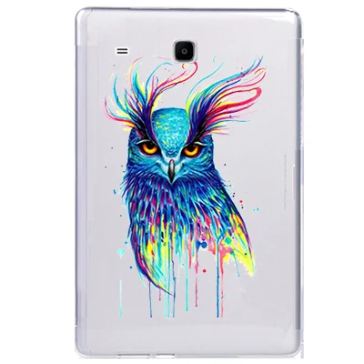 Мягкий чехол из ТПУ с мультяшным рисунком для Samsung Galaxy E 8 0 T377 SM-T377V T375 силиконовый