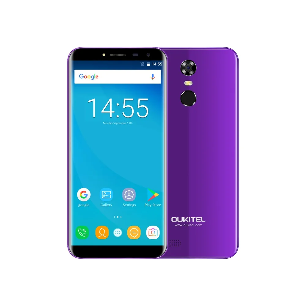 OUKITEL C8 WCDMA смартфон Android 5 0 дюймов 1280x640 mt6580a четыре ядра 2 ГБ 16 Touch Сенсор 13.0MP сзади