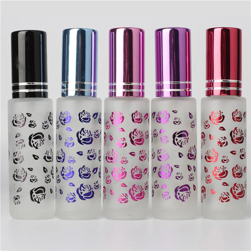 1pcs 2107 hotDecorating 9ml Glass Perfume Bottle Empty Spray Vials Fragrance Travel Refillable Atomizer Portable | Красота и здоровье