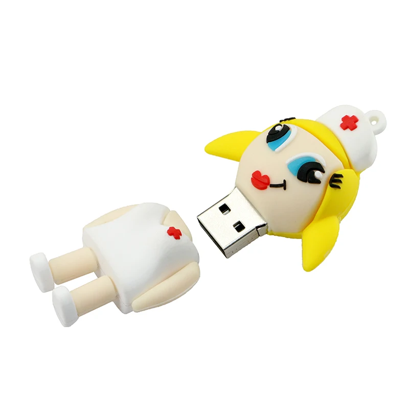 Флеш-накопитель USB 4/8/16/32/64 ГБ силиконовый белый | Компьютеры и офис