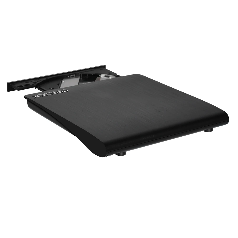 Внешний USB привод Deepfox 3 0/USB 2 0 DVD RW/CD RW записывающее устройство оптический CD ROM для