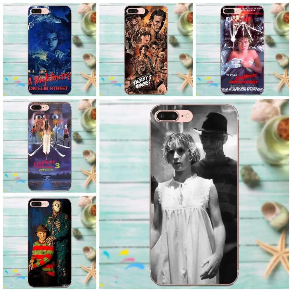 Мягкий ТПУ телефон для Samsung Galaxy Note 5 8 9 S3 S4 S5 S6 S7 S8 S9 S10 mini Edge Plus Lite A &quotКошмар на улице